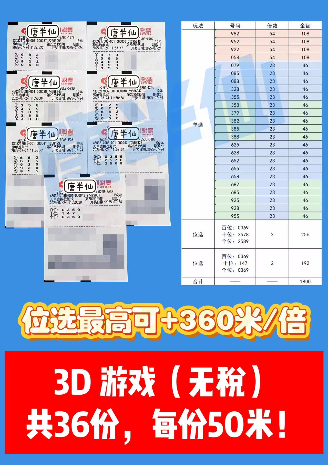 1753333759-3D 07月24日实票分享