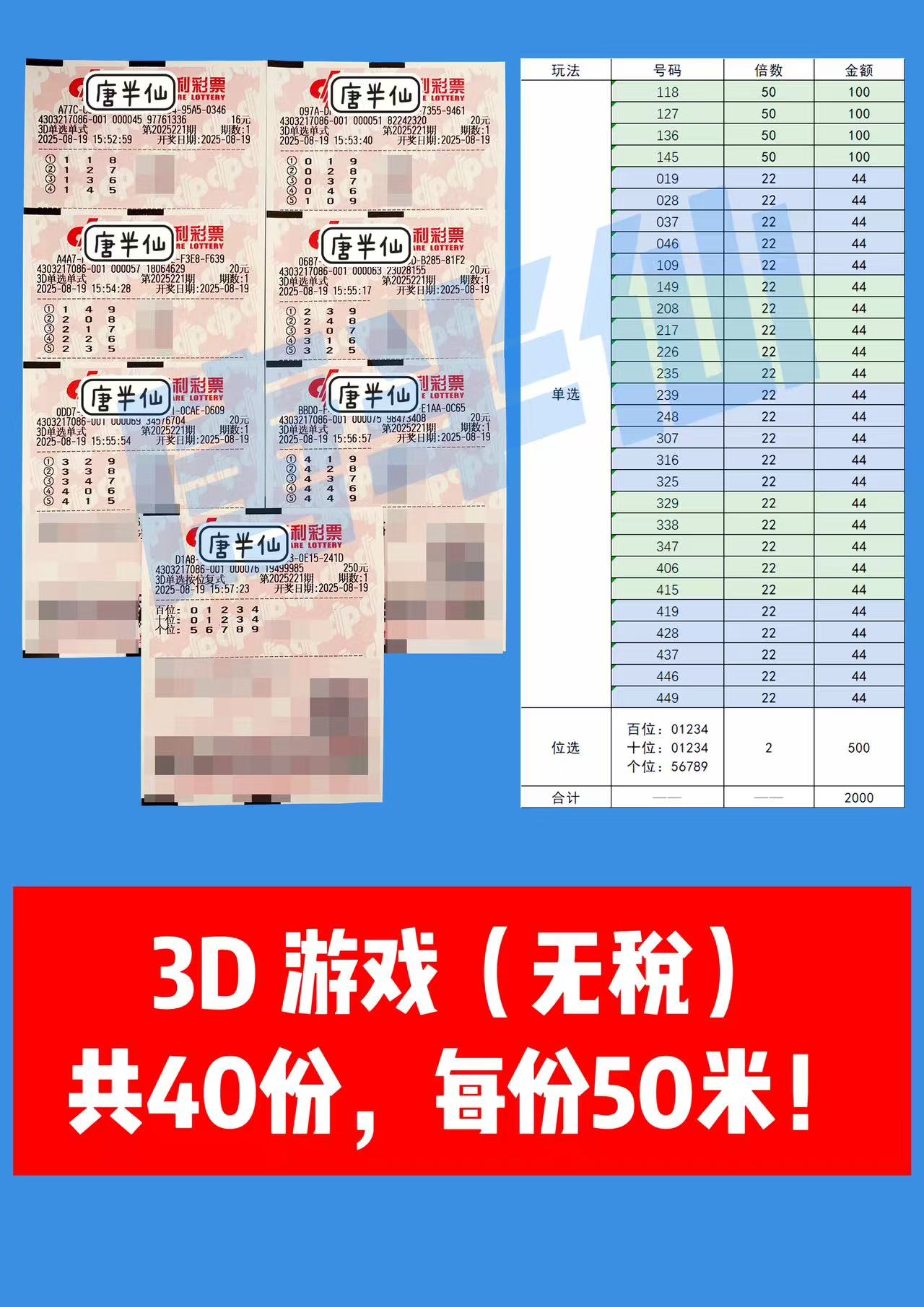 1755591840-3D 08月19日实票分享