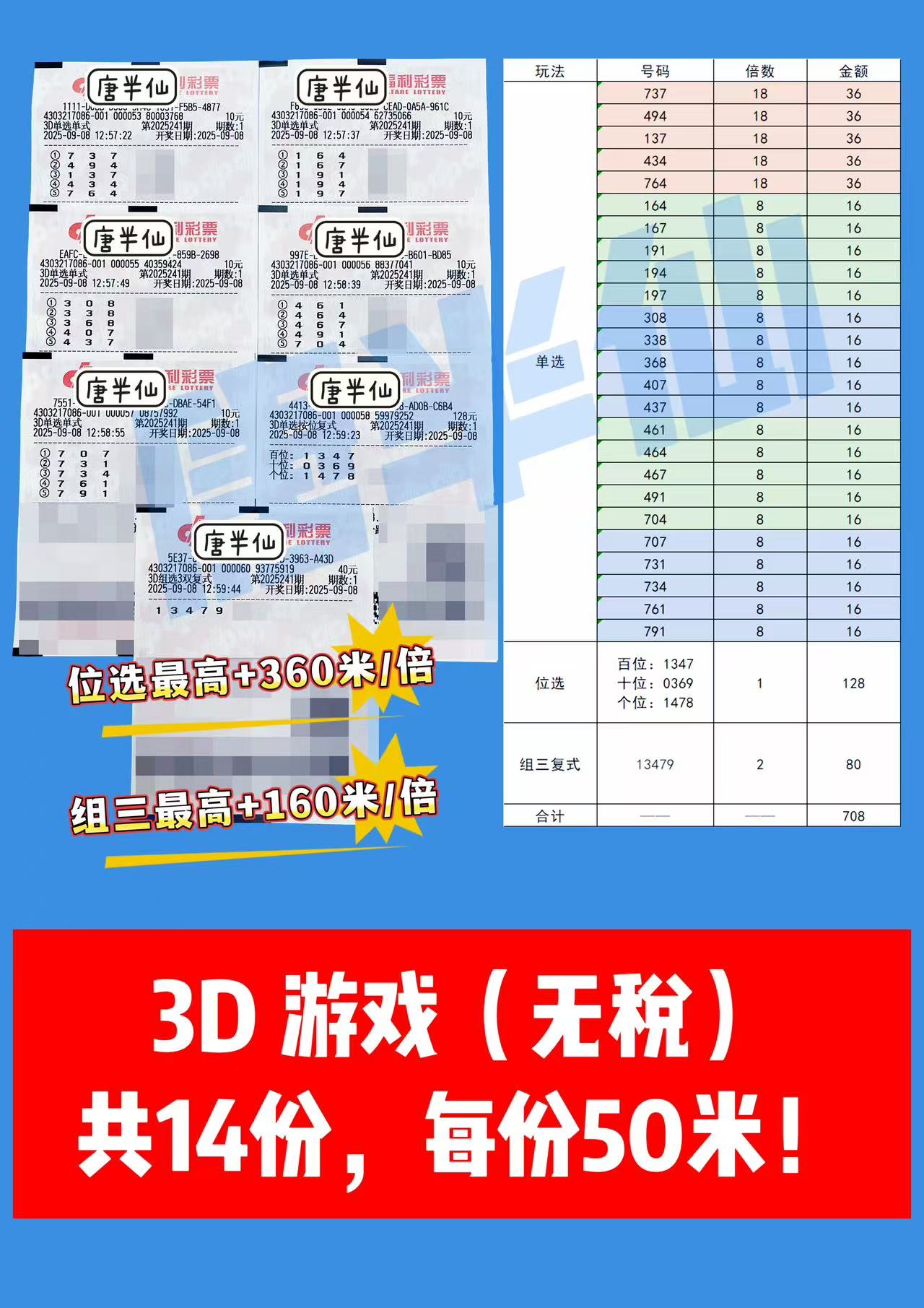 1757314244-3D 09月08日实票分享