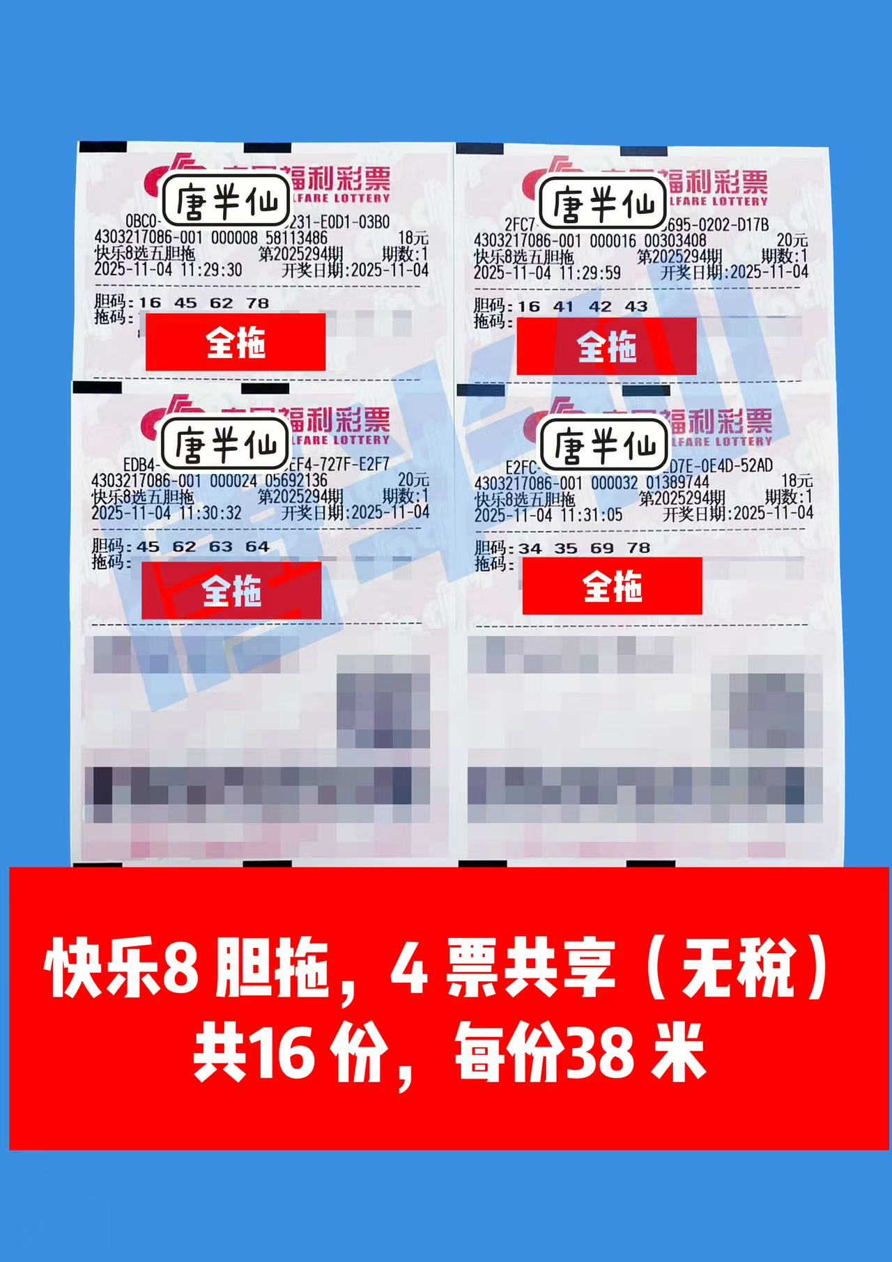 1762228304-胆拖 11月04日实票分享