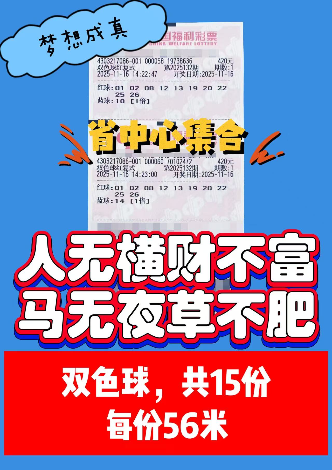 1763274865-双色球 11月16日实票分享