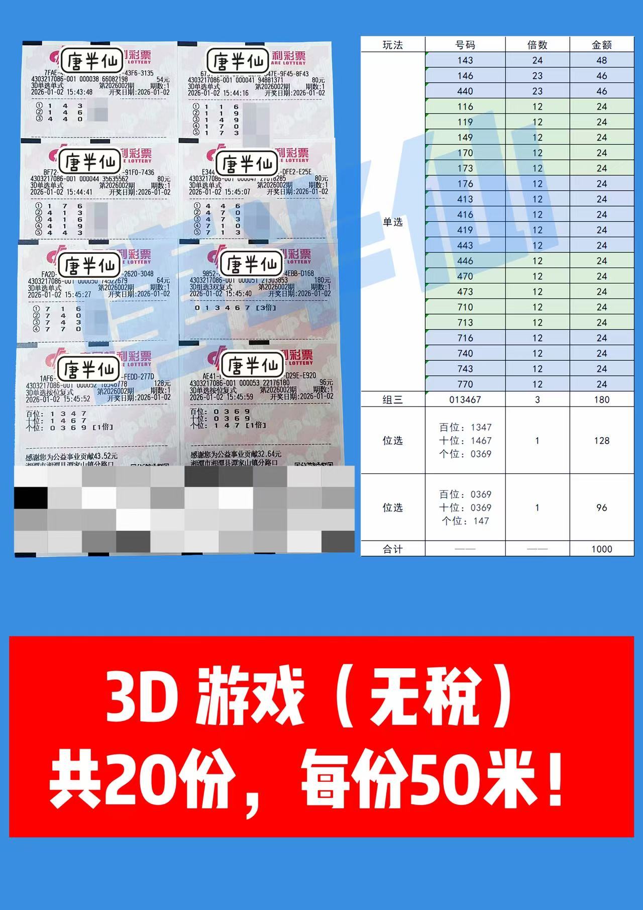 1767340915-3D 1月02日实票分享