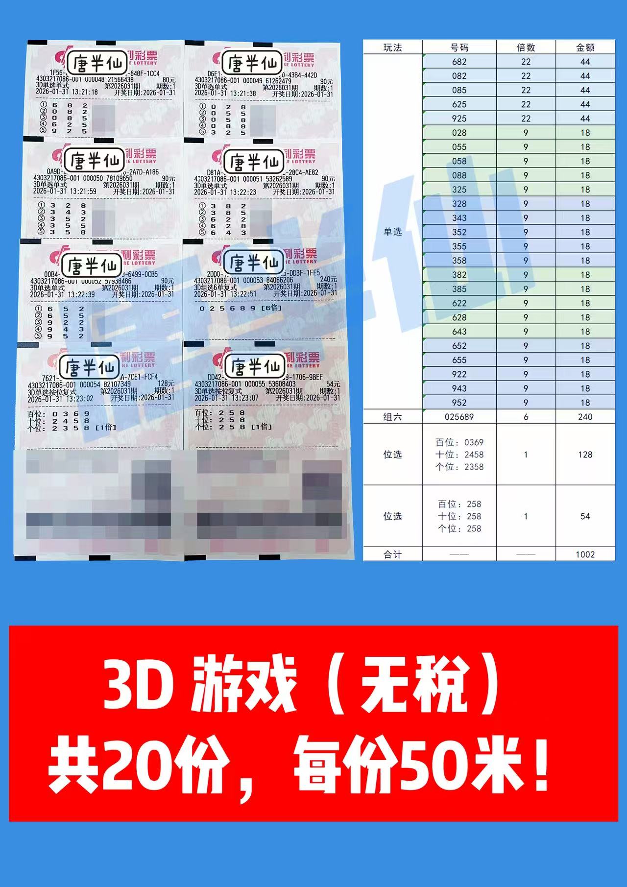 1769838363-3D 1月31日实票分享