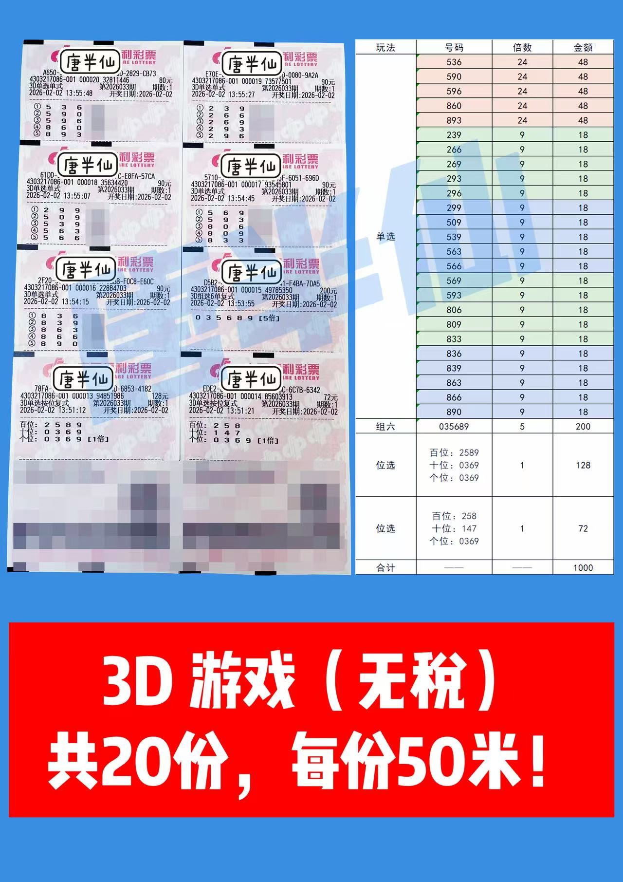 1770012936-3D 2月02日实票分享