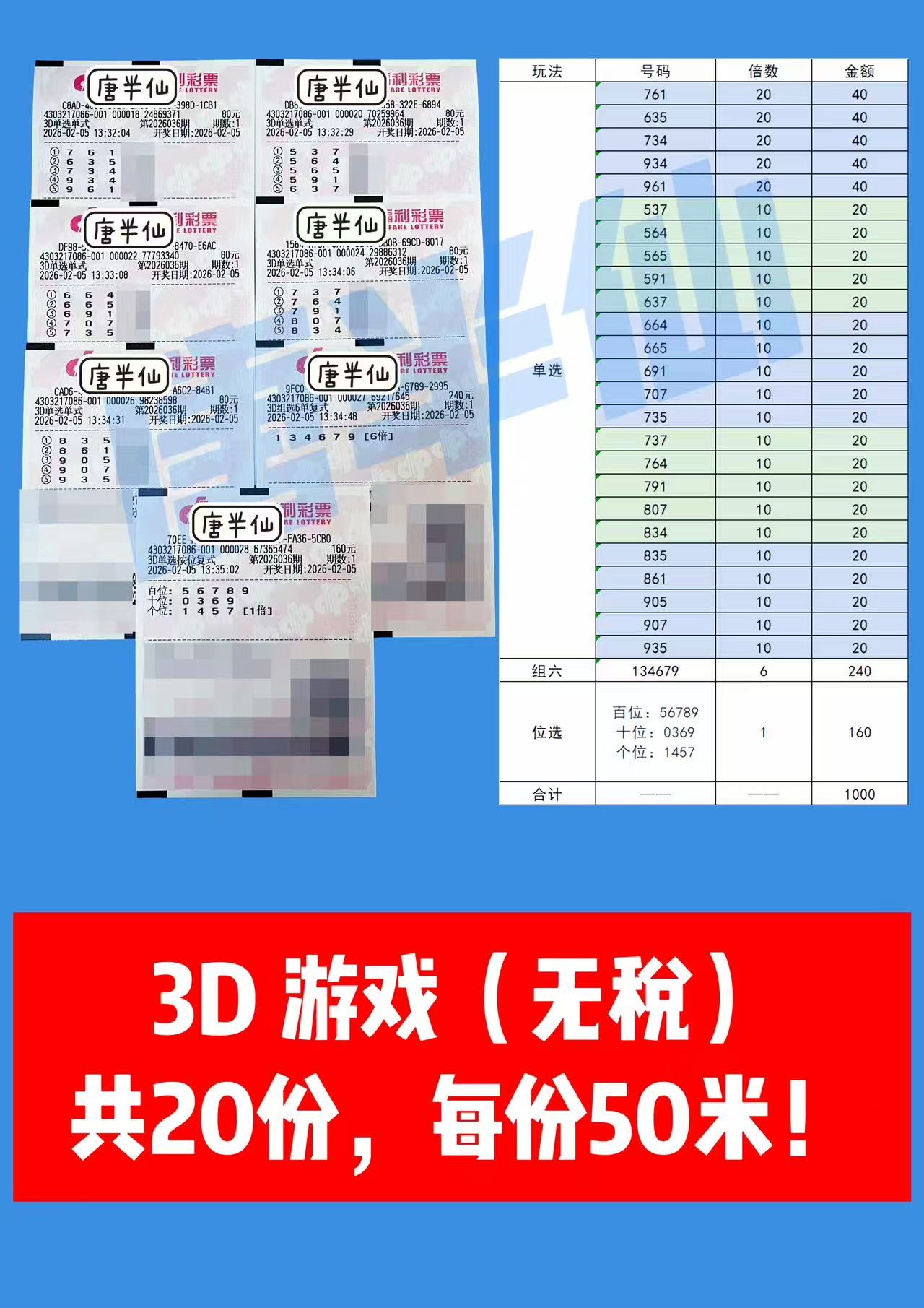 1770271399-3D 2月05日实票分享