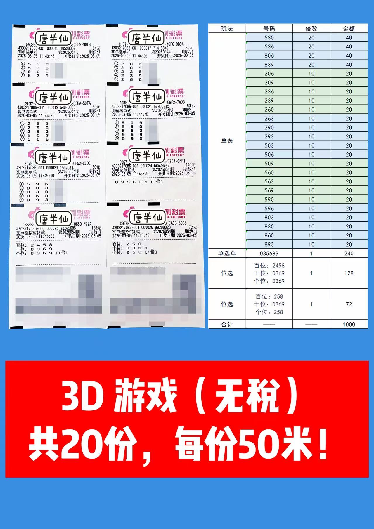 1772689161-3D 3月05日实票分享
